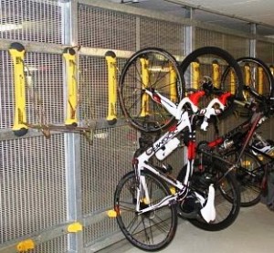 swivel bike rack wall