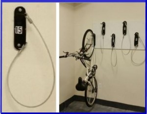 Wall Mount Bike Brackets Texas. Designed to allow bikes to be stored just 12" apart. User friendly, Space Saving. Free bike room layouts and shipping. Lifetime Warranty.