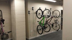 Stores Bikes just 12" apart. Easy to use, space saving. 