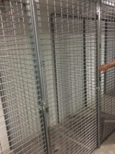 4ga welded wire tenant storage cages are twice the thickness of 10ga. providing added security at the same cost. 
