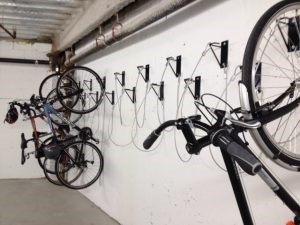 Wall Mounted Hanging Bike Brackets New York City