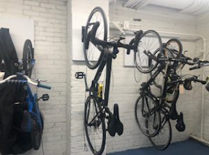 Wall Mounted Vertical Bike Racks NJ