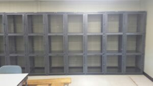 Welded wire lockers NJ