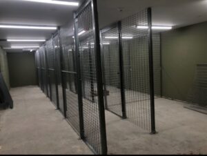 Wire Partition Cage NJ