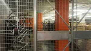 Garage bike storage cages NYC